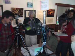 森の中のヤマネ